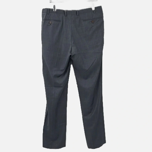 Alton Lane Tailored Fit Flat Front Suit Pants in Gray - NWOT - Size 35 - Picture 3 of 5